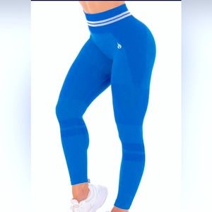 Ryderwear Freestyle Seamless High Waisted Leggings - Blue